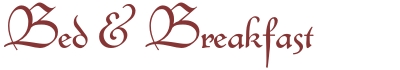 Servizi Bed and Breakfast